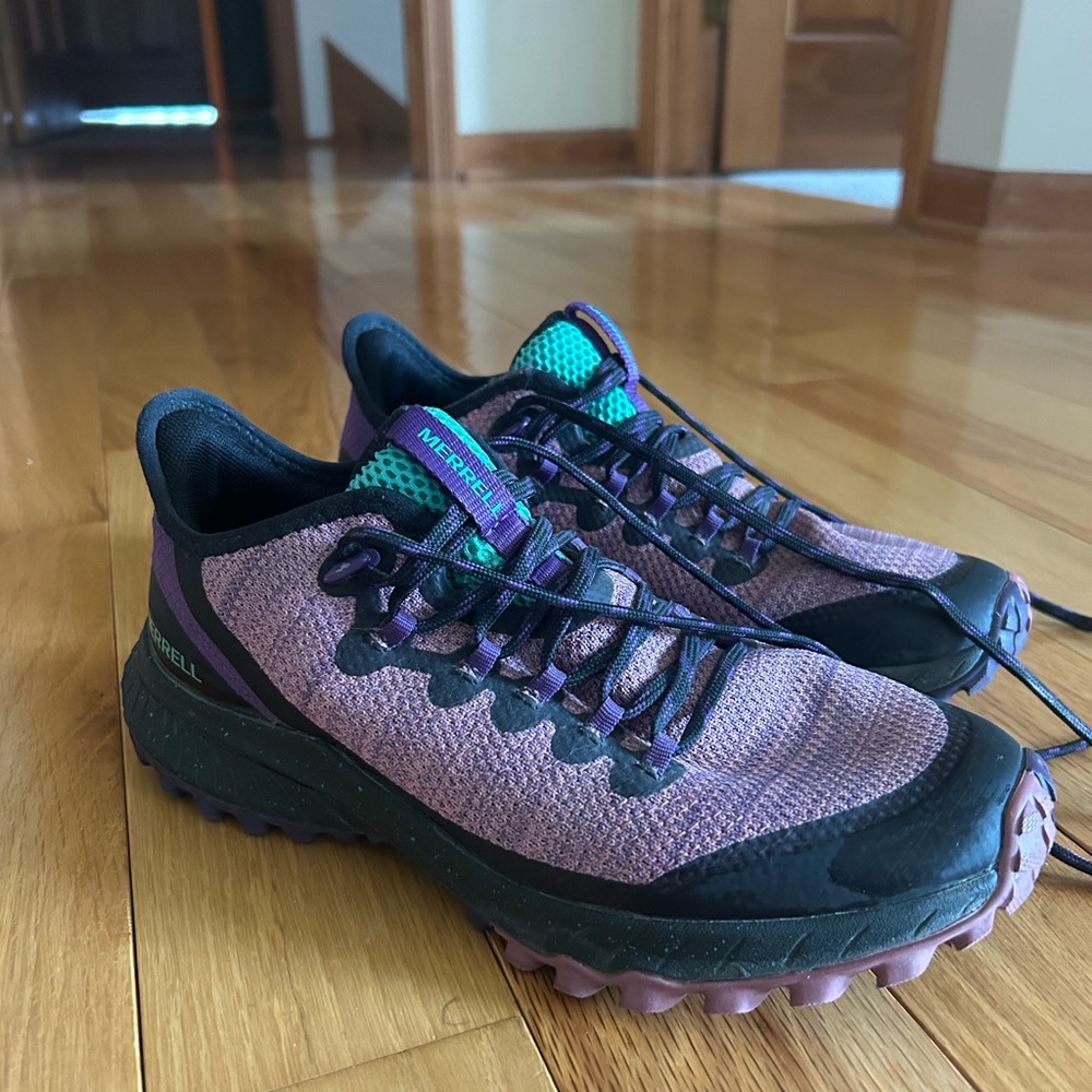 Merrell Women's Purple and Black Trail Shoes